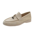 Mocassins en daim avec charms