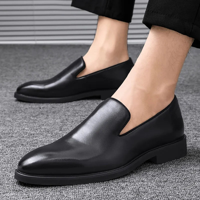 Mocassins avec semelle rouge pour homme