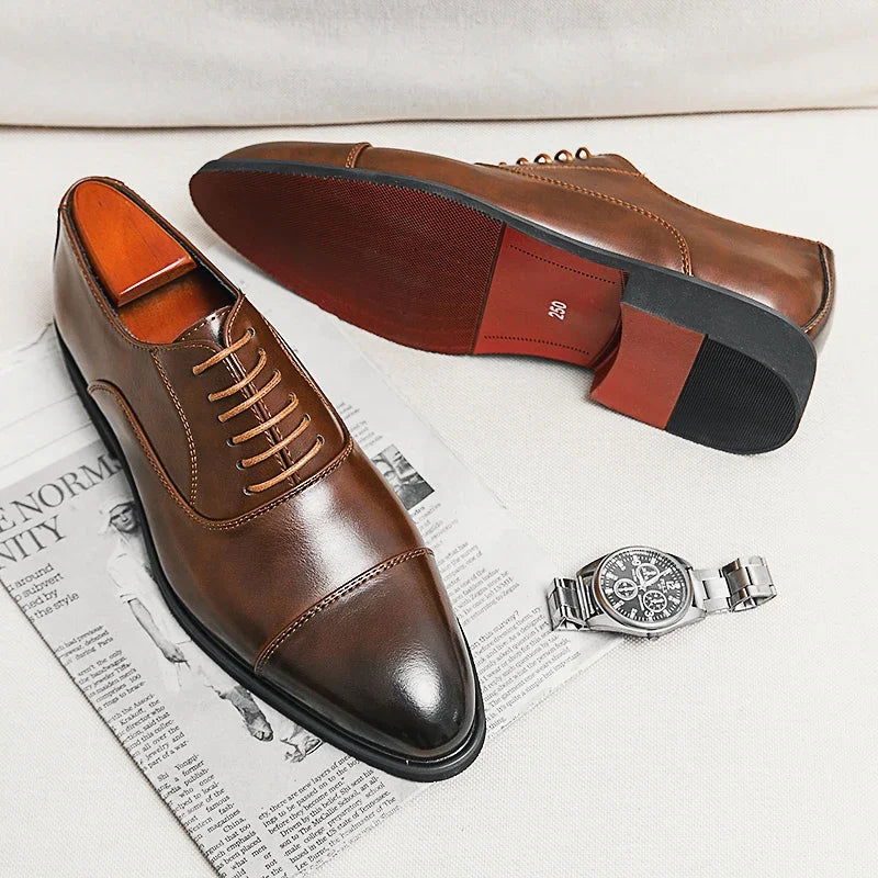 Mocassins avec semelle rouge pour homme