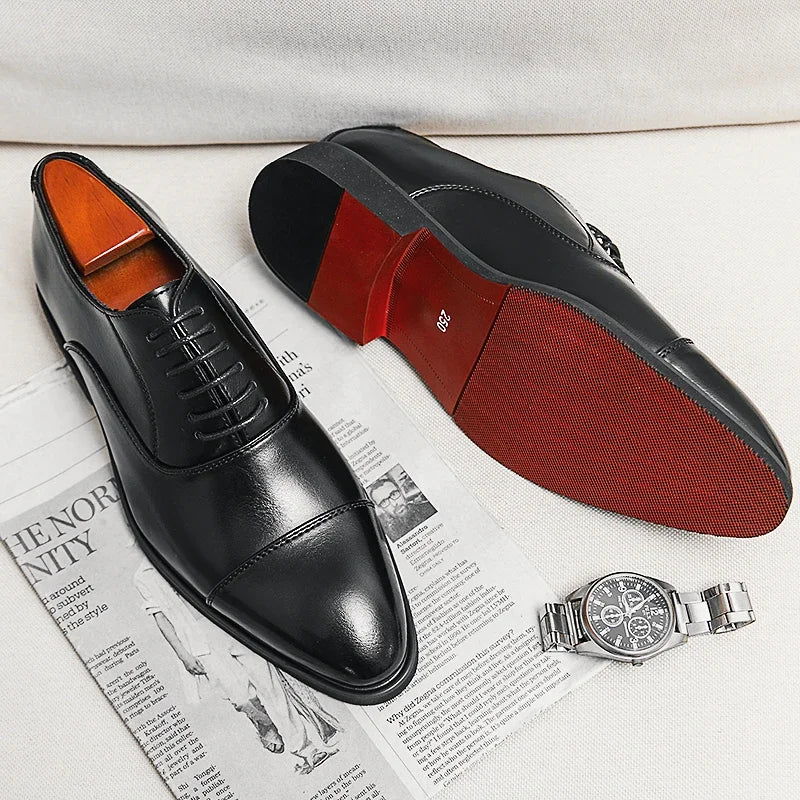 Mocassins avec semelle rouge pour homme
