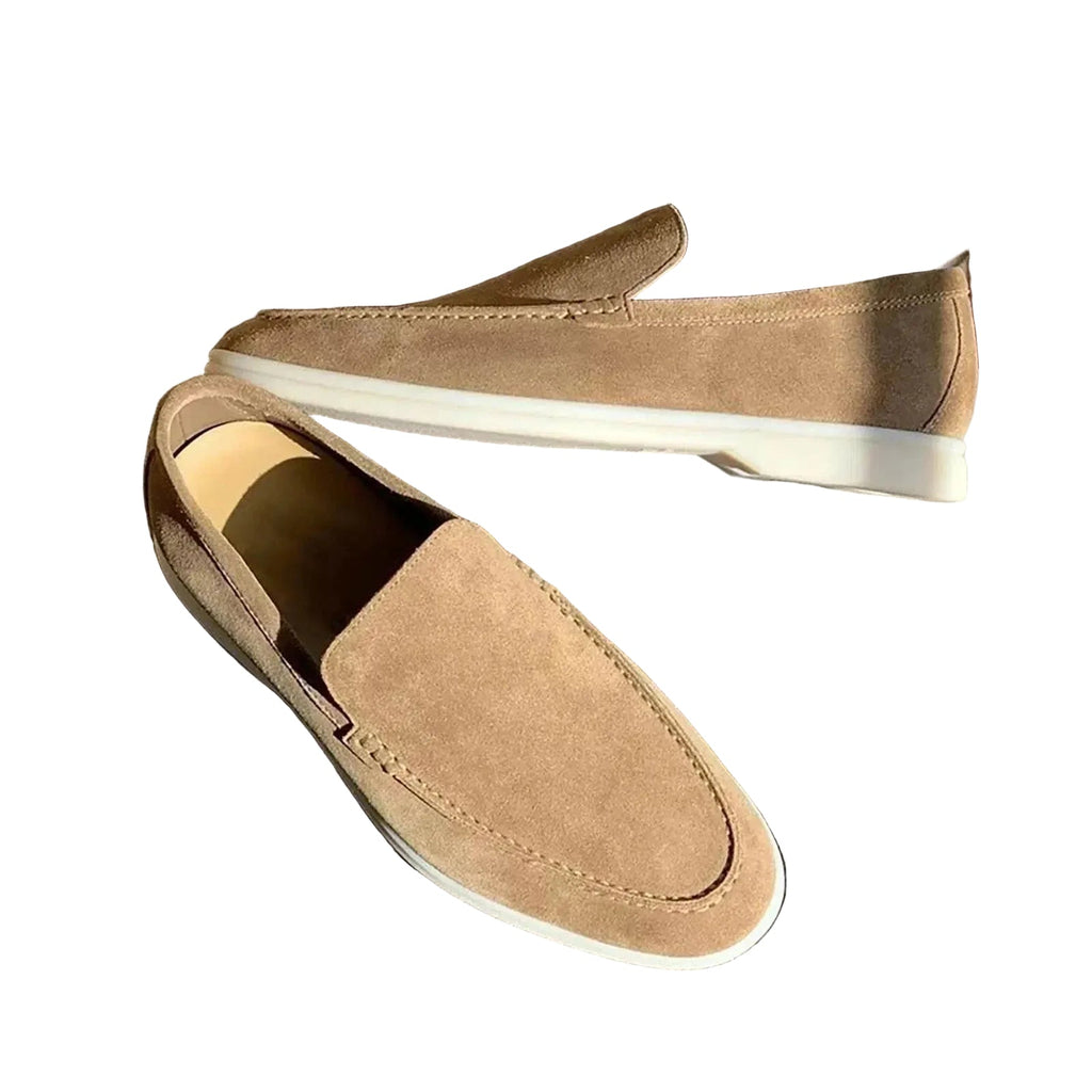 Mocassins urbains en daim pour homme