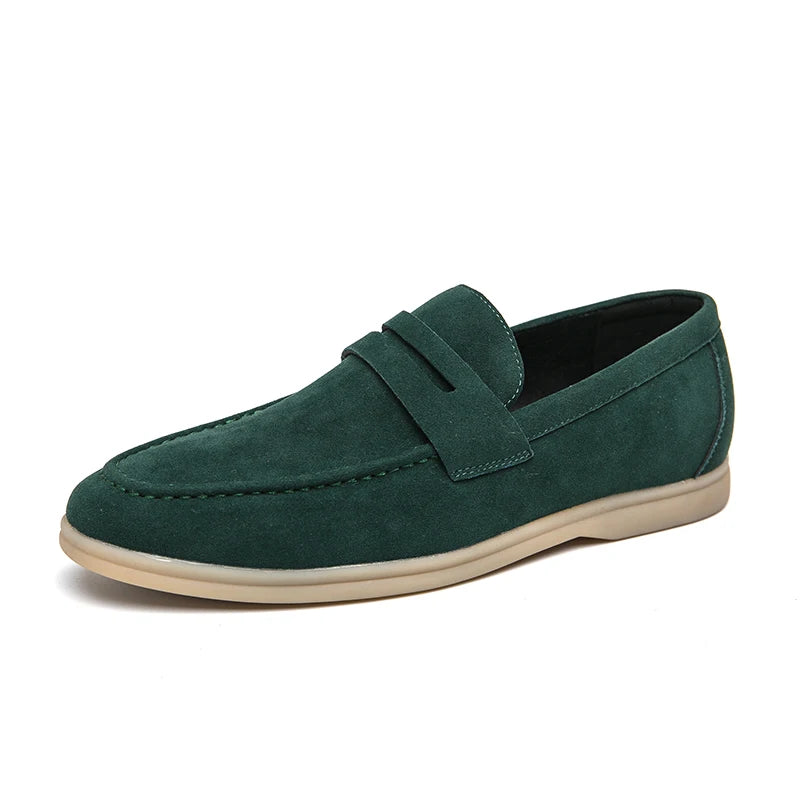 Mocassins en daim style raffiné pour homme