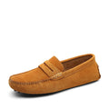 Mocassins en daim souple pour homme