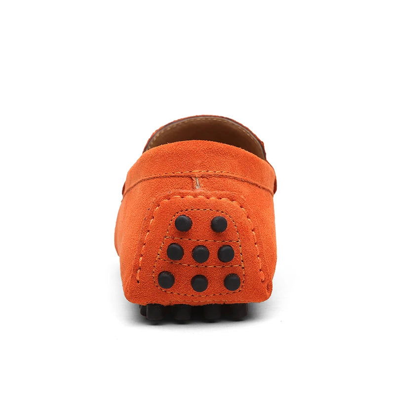 Mocassins en daim souple pour homme