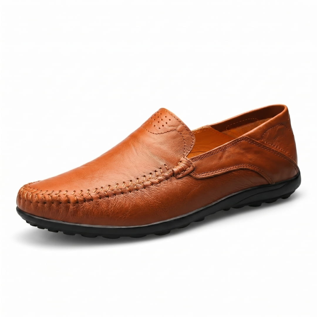 Mocassins en cuir ultra-léger pour homme