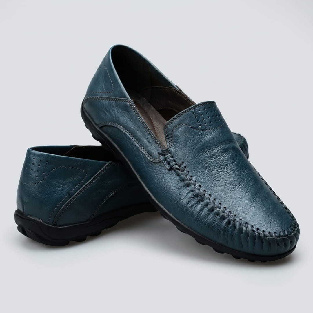 Mocassin en cuir ultra-léger homme