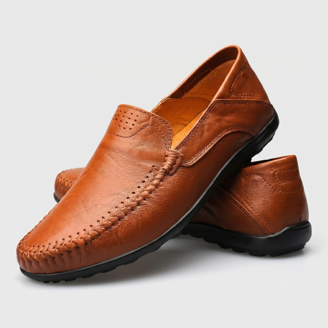 Mocassins en cuir ultra-léger pour homme