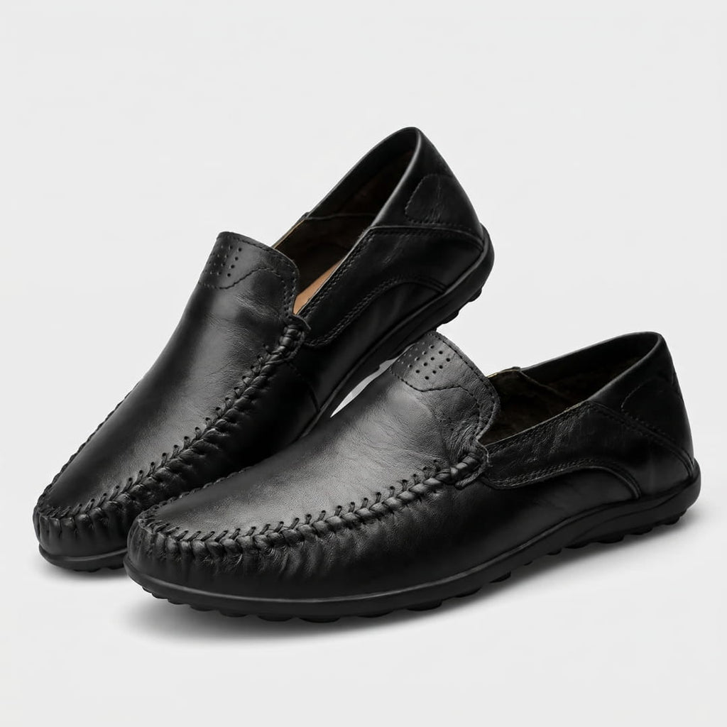 Mocassins en cuir ultra-léger pour homme