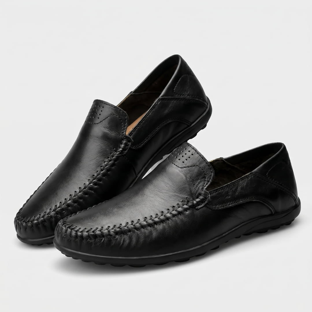 Mocassins en cuir ultra-léger pour homme