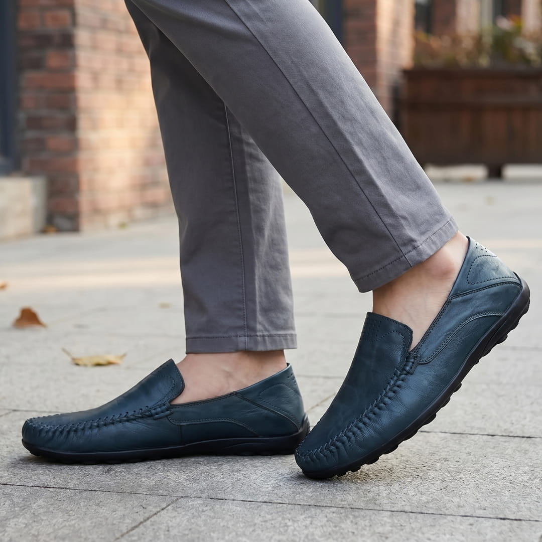 Mocassins en cuir ultra-léger pour homme
