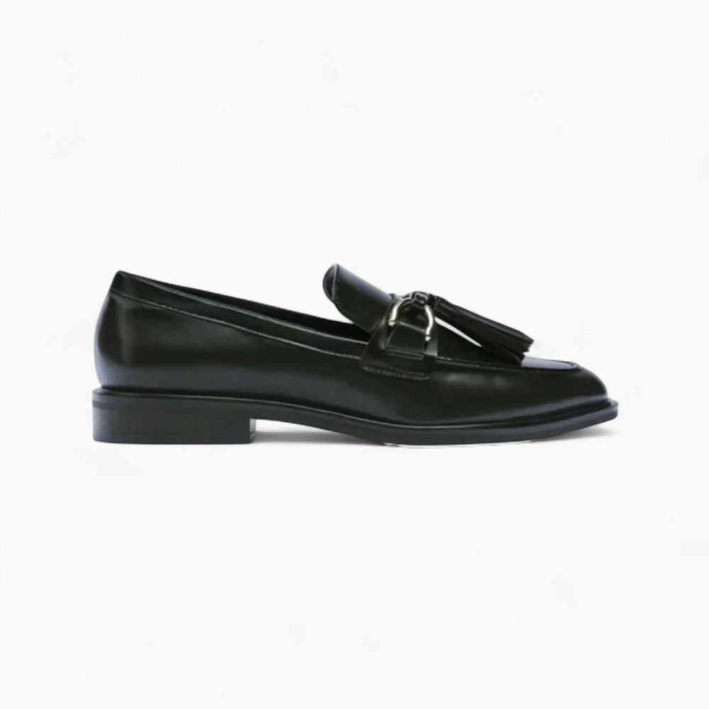 Mocassins noirs à glands