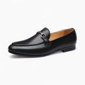 Mocassins en cuir avec mort pour homme