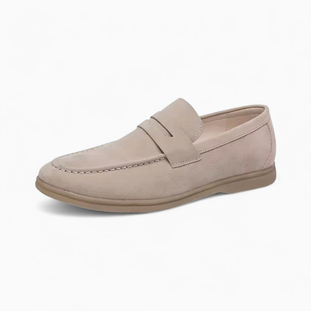 Mocassins légers en daim pour homme