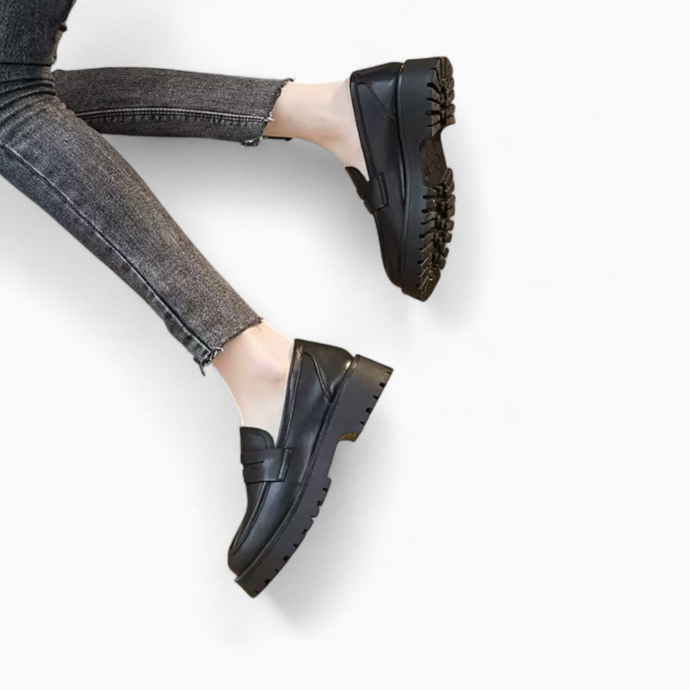 Mocassins à plateforme