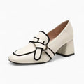 Mocassins à noeud et à talon