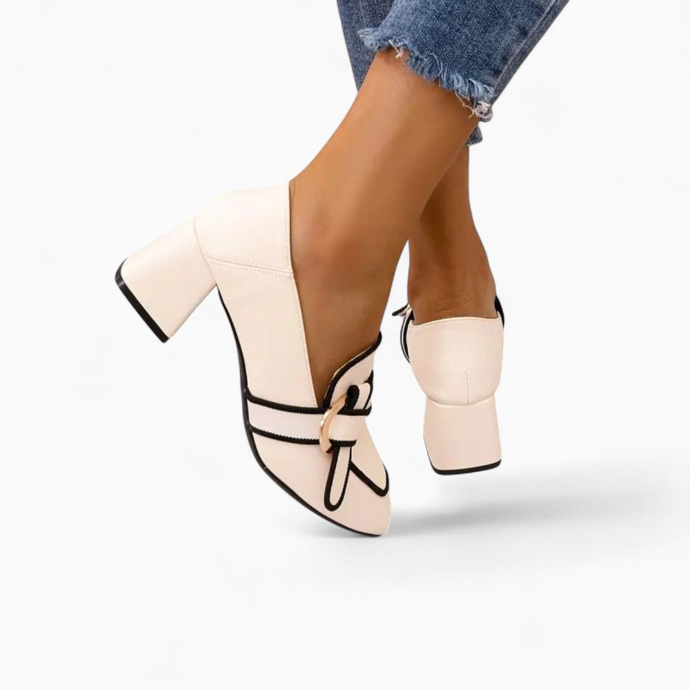 Mocassins à noeud et à talon