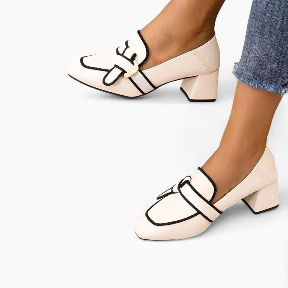 Mocassins à noeud et à talon