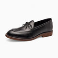 Mocassins en cuir noir à lacets  pour homme