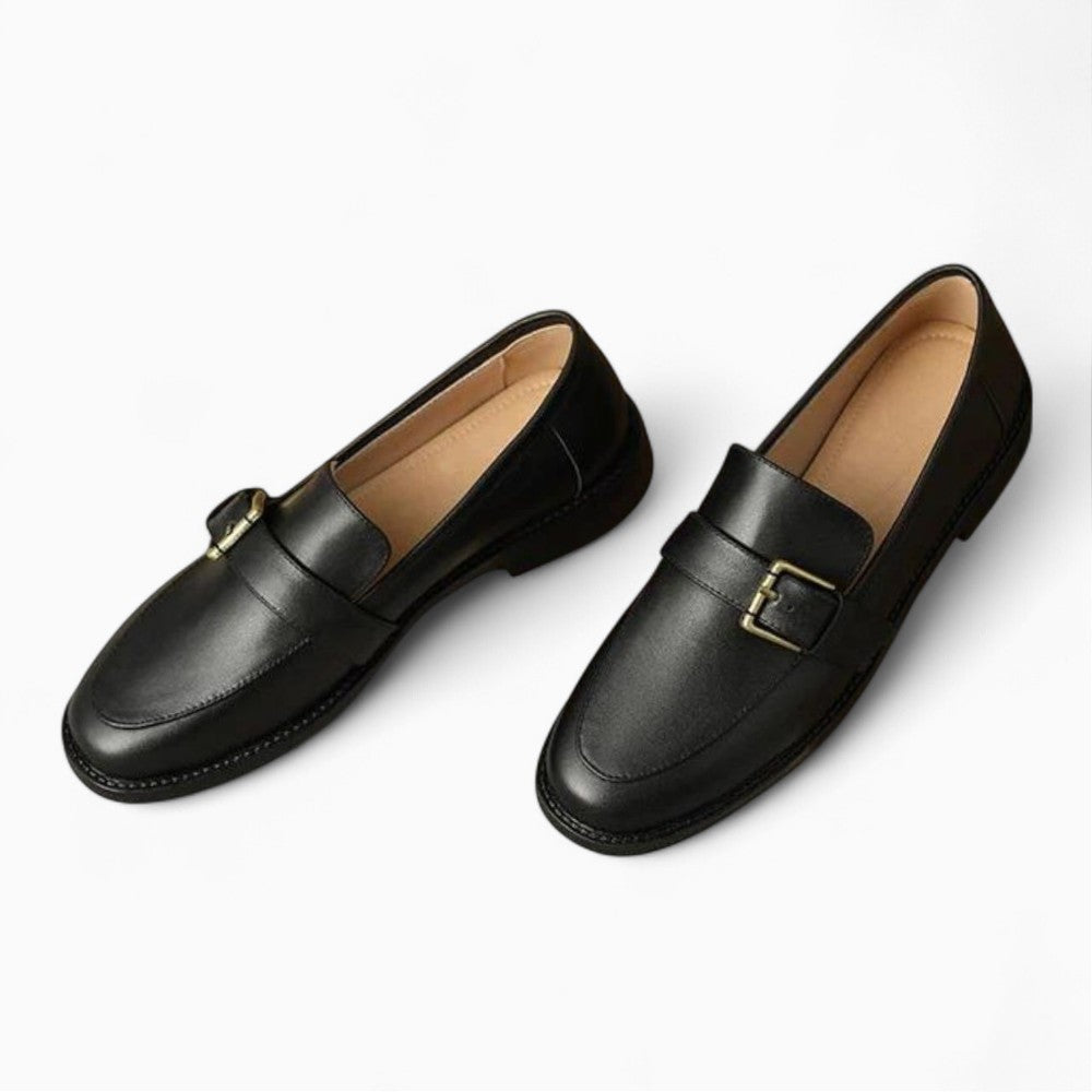 Mocassins avec boucle en métal