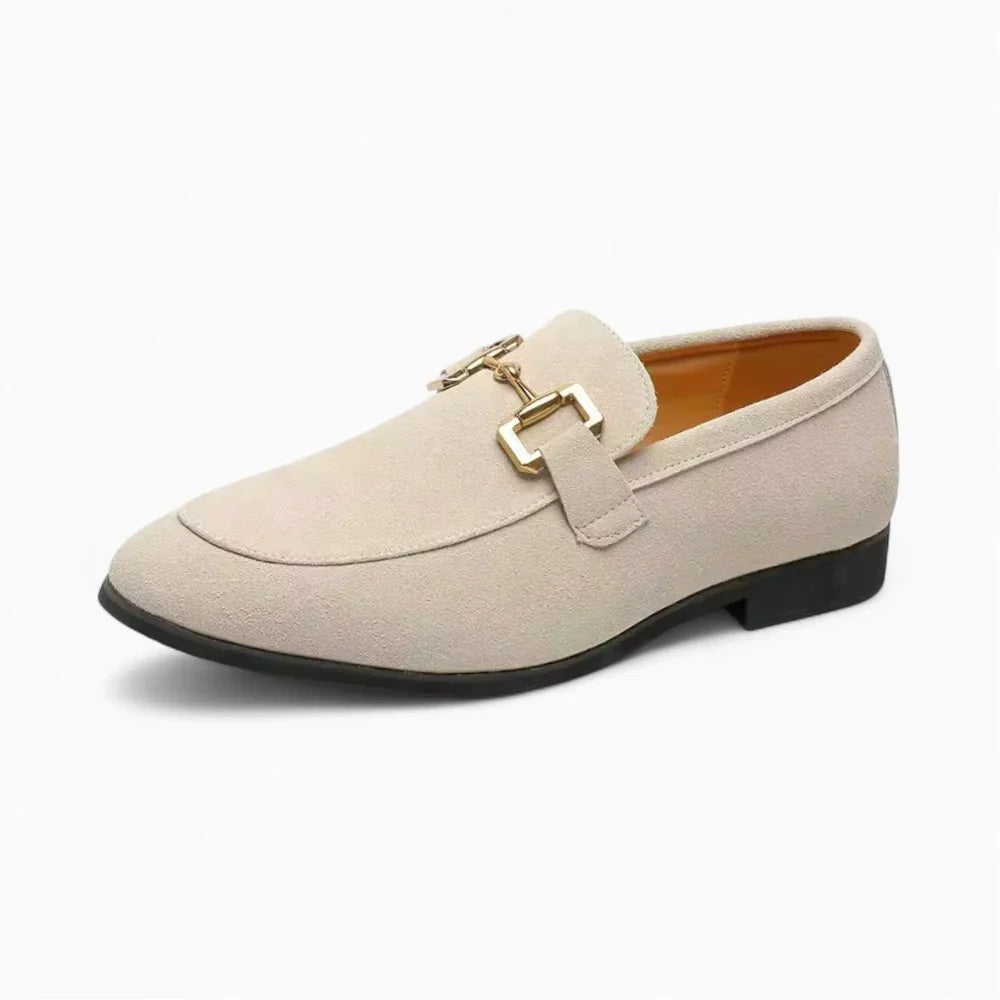 Mocassins beiges pour homme