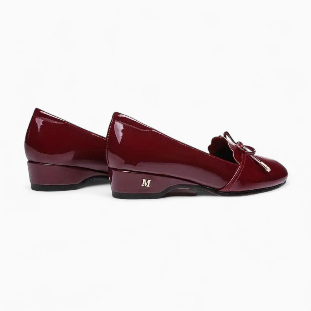 Mocassin vernis rouges