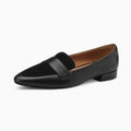 Mocassin pointu effet ballerine