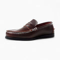 Mocassins en cuir vintage pour homme