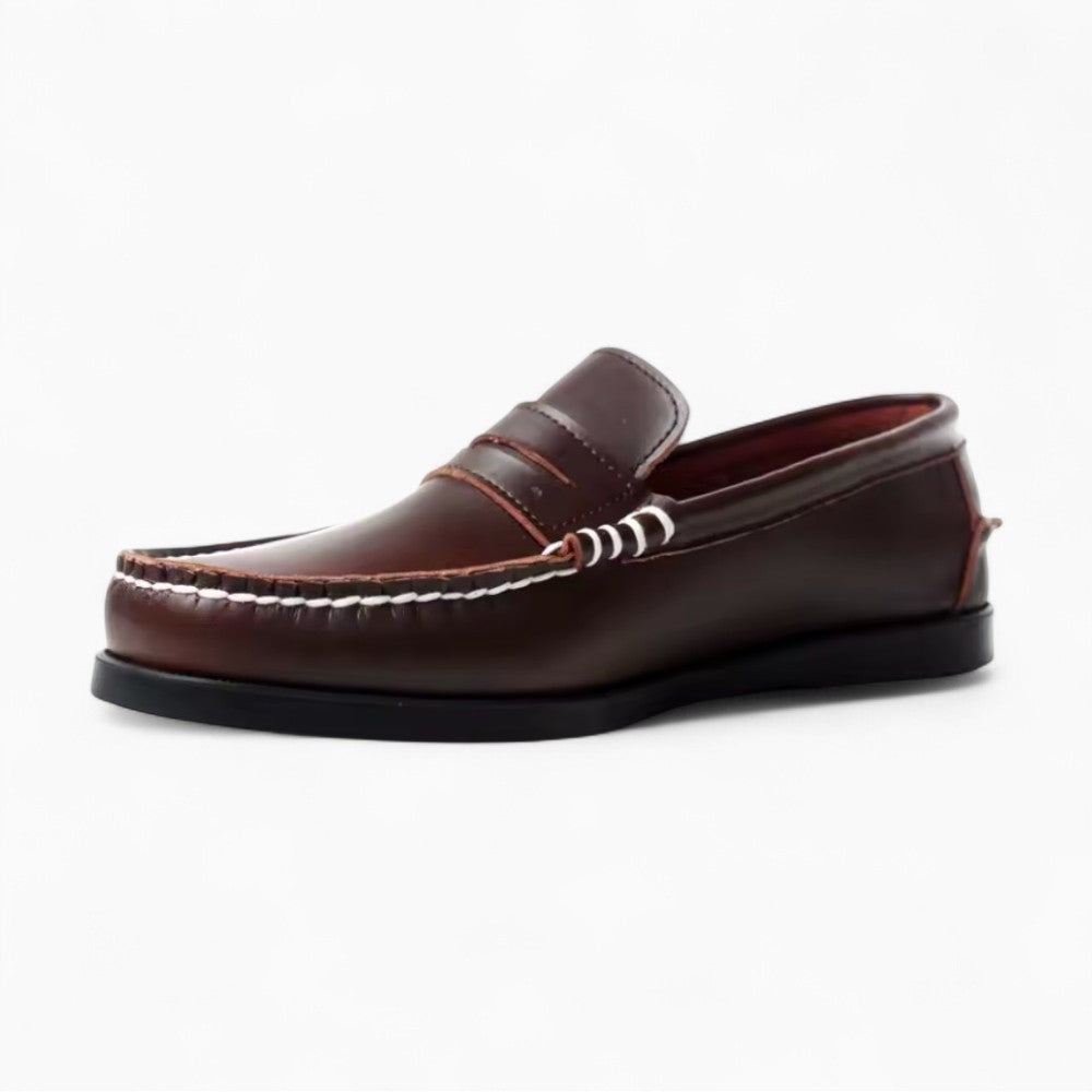 Mocassins en cuir vintage pour homme