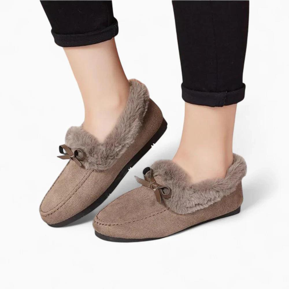 Mocassins avec fourrure